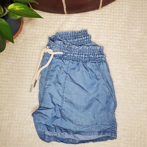 Tencel Drawstring Shorts